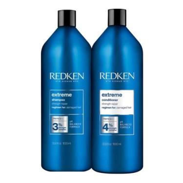 Imagem de Kit redken extreme shampoo 1l + condicionador 1l