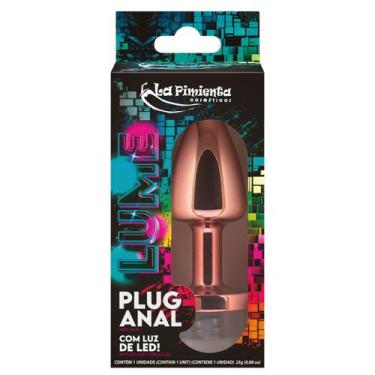 Imagem de Plug Anal Lume com LED - La Pimenta, Rose
