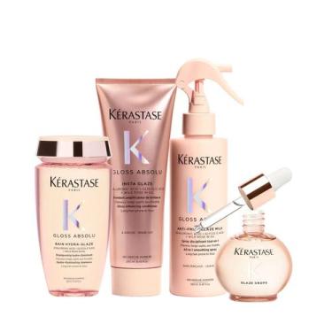 Imagem de Kit Kérastase Gloss Absolu Rotina Completa (4 Produtos) - KERASTASE