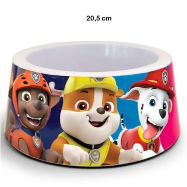 Imagem de Pote Comedouro ou Bebedouro para cães PAW PATROL Patrulha Canina Chale