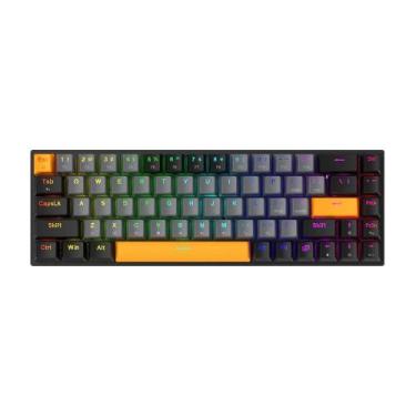 Imagem de Teclado Gamer Mecânico Machenike K500-B68, RGB, Hot-Swap, Switch Red, 