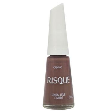 Imagem de Esmalte Cremoso Linda, Leve e Nude Risque 8ml - Risqué