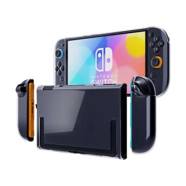 Imagem de Capa Protetora Gshield Crystal Slim para Nintendo Switch 2 em Acrílico Transparente