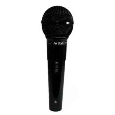 Imagem de Microfone C/fio Mc-200 Preto Brilhante Leson