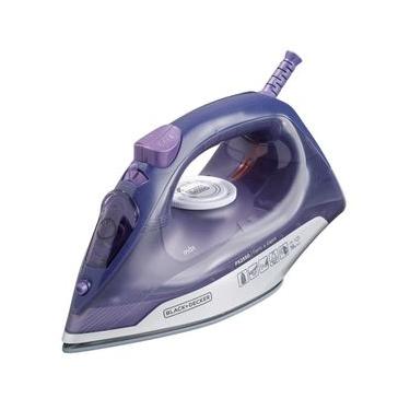 Imagem de Ferro a Vapor Black+Decker FX2550 Ceramic Gliss Cabo Giratório Roxo / 220