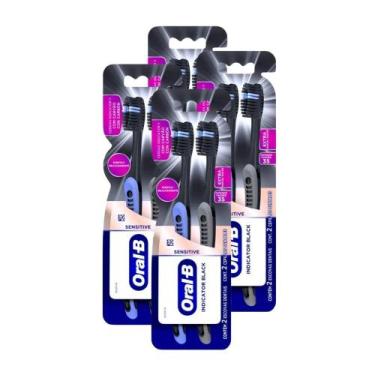 Imagem de Kit 4 unidades Escova Dental Indicator Black C/2 - Oral-B