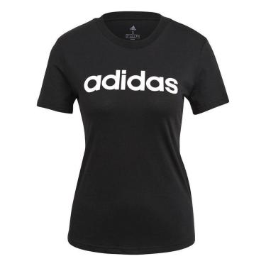 Imagem de Camiseta Adidas Logo Linear Preto Feminino-Feminino