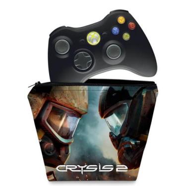 Imagem de Capa Compatível Xbox 360 Controle Case - Crysis 2 - Pop Arte Skins