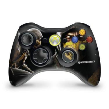 Imagem de Adesivo Compatível Xbox 360 Controle Skin - Mortal Kombat X A - Pop Ar