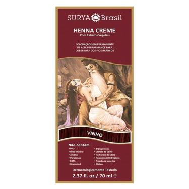 Imagem de Tintura Creme Henna Surya Vinho Surya