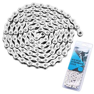 Imagem de Kit de reparo mecânico de bicicleta de corrente de velocidade 6/7/8 da Eyech para MTB 116 Link 1/2 x 3/32 polegadas