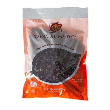 Imagem de Uva Passa Preta Sem Glúten Tainá Alimentos - Pacote 200G