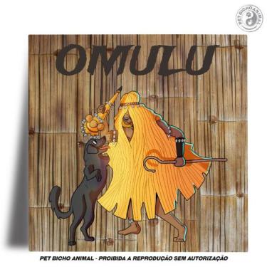 Imagem de Azulejo Decorativo - Coleção Orixás E Os Animais  Omulu - Pet Bicho An