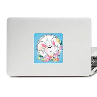 Imagem de Adesivo de vinil paster para laptop Happy Easter Religion Festival Cute Bunny