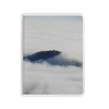 Imagem de Caderno de capa macia Clouds Fog Sky Mountain Nature Forest