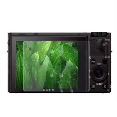 Imagem de Filme de vidro moderado do protetor da tela para sony rx1/rx1r/rx100 m6 m5 m4 m3 rx100m4