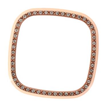 Imagem de Gadpiparty 1 Unidade Caso Tampa Mesa Transparente Relógios Protetor Relógio Strass Assistir Caixa Protetora À Prova Choque Quadro Proteção Inteligente Galvanoplastia Shell Pc