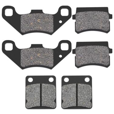 Imagem de Road Passion Kit de pastilhas de freio dianteiras e traseiras de substituição para Tomberlin Crossfire 150R Dune Buggy Go Kart/Trailmaster XRS XRX Blazer 150 150cc (3 pares)