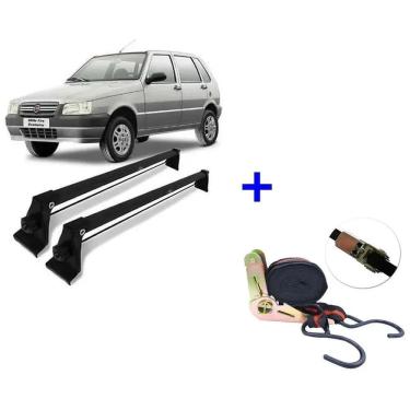 Imagem de Rack teto vhip fiat uno mille 4 pts 93/2013 + cinta catraca
