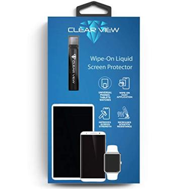 Imagem de ClearView Protetor de tela de vidro líquido | Cobre até 4 dispositivos | Para todos os smartphones, tablets e relógios, proteção nano - garrafa