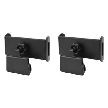Imagem de Suporte para Telefone para Banco Traseiro, 2 Peças, Suporte para Tablet, 360 ° Giratório, Preto, Encosto de Cabeça do Carro, Suporte para Carro, Substituição do Assento Traseiro