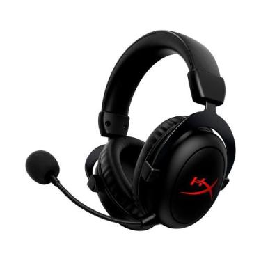 Imagem de Headset Gamer Sem Fio HyperX Cloud II Core, Drivers 53mm, 2.4GHz, Comp