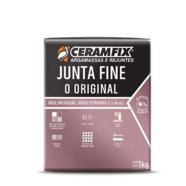 Imagem de Rejunte fine bege claro 1kg*  - ceramfix