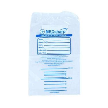Imagem de Coletor de Urina Infantil 100ml Estéril - MedSharp, Unissex