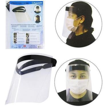 Imagem de Máscara protetora facial - tipo face shield - PLASCONY