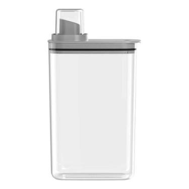 Imagem de Dispenser Sabão líquido amaciante Lavanderia flow 2,3l - OU, Chumbo