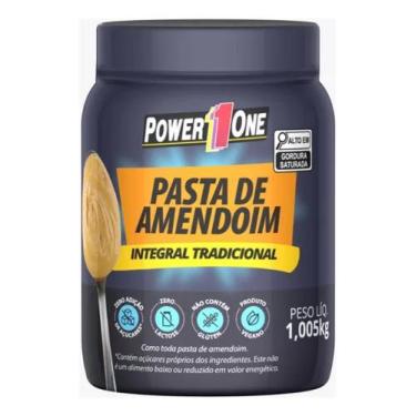 Imagem de Pasta De Amendoim Integral Power 1 One Pote 1,005kg - Power One