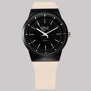 Imagem de Relógio Pulso Masculino Feminino Everlast Analógico E735, Nude