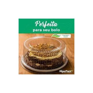 Imagem de Embalagem Preta H50 para Tortas Alta Linha Cofeitaria. Cx. 30 - HiperP