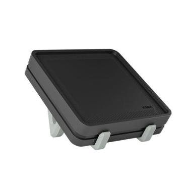 Imagem de Suporte para Modem/Roteador - Proteção Quartos Salas  - Signmaq, Cinza