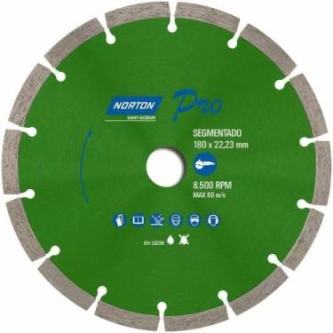 Imagem de Disco diamantado segmentado 180 mm para concreto - Norton
