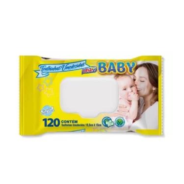 Imagem de Lenço Toalha Umedecida Aloe Vera 120 Uni Use It Baby - UseIt Baby