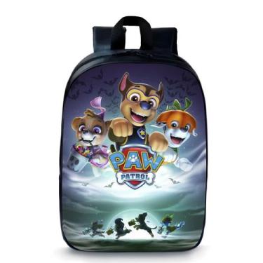 Imagem de Mochila Pré Escolar Pequena Infantil Creche Patrulha Cãozinhos Integra