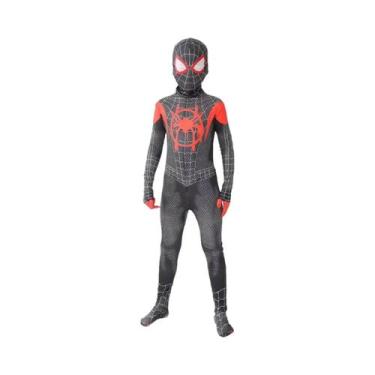 Imagem de Traje de Cosplay do Homem-Aranha - Fantasia Zentai para Crianças e Adu