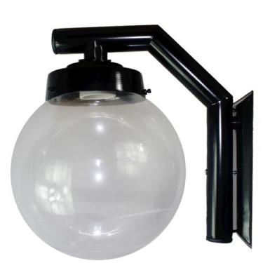 Imagem de Arandela Solarium 215 Externa/Interna com Globo de Vidro Transparente 