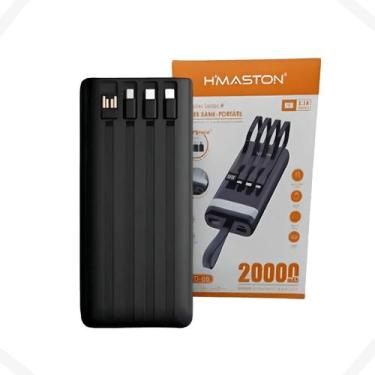 Imagem de Power Bank A'Gold 20.000mAh - Compatível com IOS e Android BTE-05