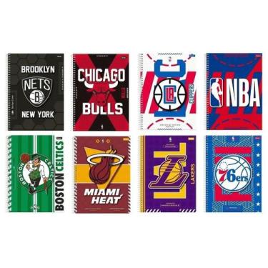 Imagem de Caderno NBA Espiral NBA 96Fls Foroni 2021 - Sortido