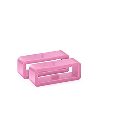 Imagem de Nandos-Store - Passador/Anel/Borracha para pulseiras de relógios compatíveis com 16mm, 18mm, 20mm, 22mm para Amazfit, samsung, Hawei, garmin - Nandos-Store (18MM, Rosa)
