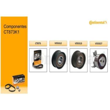 Imagem de Kit da correia sincronizadora Chevrolet Corsa 1999 a 2005 - CONTINENTA