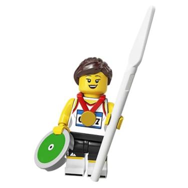 Imagem de LEGO Minifigures Series 20 - Female Athlete with Bonus Blue Cape - 71027