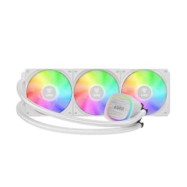 Imagem de Water Cooler 360mm Gamdias Aura GL360 V2 ARGB Branco
