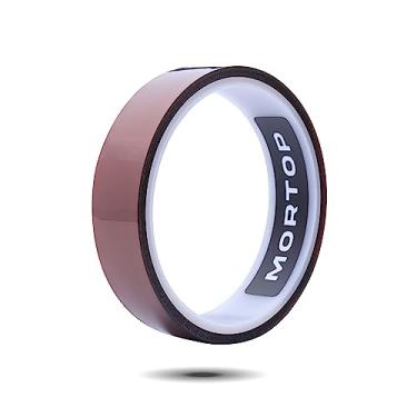 Imagem de MORTOP Fita de aro sem câmara de ar - 11 jardas (10 m) fita de aro de bicicleta, aro de liga de carbono, largura 21/23/25/27/29/32 mm para estrada, MTB, bicicleta de cascalho, roda pequena disponível