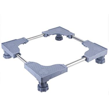 Imagem de Mini Suporte de Geladeira, Lavadora Universal e Pedestais de Secador, Refrigerador de Barraca de Lavagem de Piso de Lavagem do Piso de Piso de Suporte de Base para Máquina de