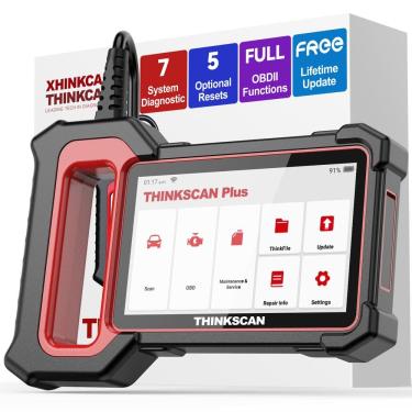 Imagem de Scanner OBD2 THINKCAR Thinkscan Plus S7 com tela sensível ao toque Android