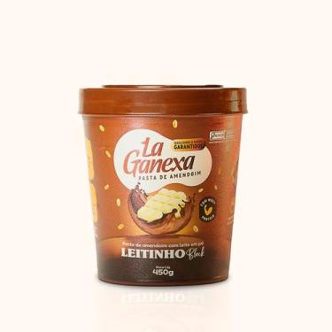 Imagem de Pasta de Amendoim Leitinho Black La Ganexa  450g