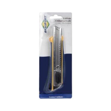Imagem de Estilete Emborrachado Brasfort 18mm